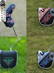 Odyssey Golf Putter Head Cover Horn Design เข็มขัดกันกระแทกหัวกอล์ฟ ปกป้องหัวกอล์ฟและหัวลูกบอล