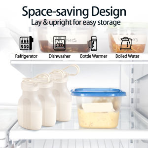 SUNVENO ถุงเก็บนมซิลิโคน 240มล - กระเป๋าเก็บนมจากอกสำหรับการเลี้ยงลูกด้วยนมถุงขวดเก็บน้ำนม ราคาที่สุด 240 บาท