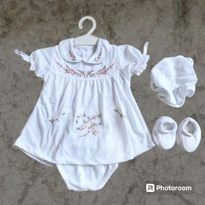 Gaun bayi perempuan putih setdress bayi putihgaun aqiqah newbornGAMIS MEWAH AQIQAH/PURE WHITEBAJU SETELAN MUSLIM ANAK CEWEKDRESS MUSLIM ANAK PEREMPUANBAJU LEBARAN BAYIDRESS BAYI PUTIHGAMIS BAYI NEWBORNbaju bayi perempuan dress set
