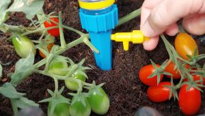 10Pcs Alat Siram Tanaman Otomatis Air Drip Tetes Pot Bunga Irigasi Tetes Air Botol