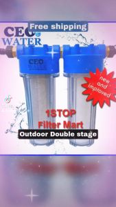 CEO Water Filter Outdoor Double Stage Improved 10 inch System 户外水过滤器
