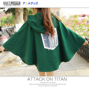 Star-Painted Path Anime Attack on Titan Levier Cosplay Costume Street Style Japanese Style Fashion Trendy Outerwear for Men and Women