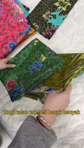 Hand-Embroidered Batik Sarong Fabric | Ethnic Sewing Kit | Ready to Sew | New Designs 100+