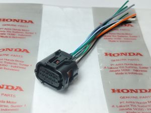 kabel socket soket scu modul answer back alarm remot keylet keyless kontak honda new vario 125 150 led pin 10 original
