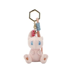 Anime Kawaii Pikachu Keychain Gengar Togepi Sprigatito Mew Jigglypuff Mimikyu Stuffed Toy Cute Plush Keyring Dolls Pendant Gifts