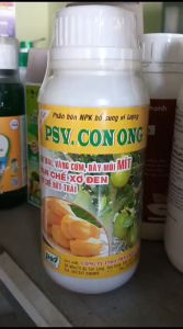 Lớn Trái Mít & Vàng Cơm & Dày múi Mít & Hạn chế sơ đen & Hạn chế nứt trái. Phân bón Con Ong chai 500ml phun 10-18 bình 25 lít nước