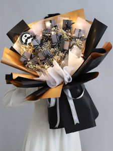 Bộ Vật Liệu Gói Hoa DIY Bao Bì Giấy Hoa Cúc Hoa Sinh Nhật Quà Tặng Cho Bạn Trai Hoa Bó Hoa Đầy Sao Trang Trí Nhà Cửa