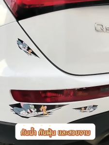 ส่งจากไทย สติ๊กเกอร์ ติด รถยนต์ สติ๊กเกอร์กันรอย กันน้ำ การ์ตูนโดเรม่อน น่ารัก ติดได้หลากหลาย สติ๊กเกอร์สวยๆ ปกปิดรอยขีดข่วน