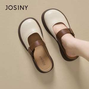 Josiny | Heel Boost Slip-On Covered Toe Sandals