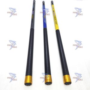 Joran pancing tegek gabus dan toman utecate puyu pole / joran tegek pole utc / joran tegek tajur / joran tegek action hard