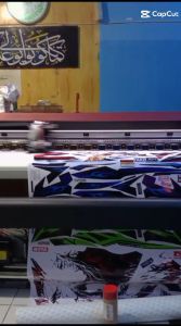 STIKER STRIPING KARISMA X 125 - 125 D GRAFIS VARIASI 002