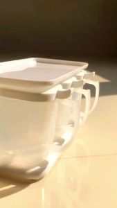 WADAH BUMBU DAPUR 3in1 Food Grade Free Sendok Kotak Tempat Penyimpanan Makanan Rak Bumbu Dapur Set Food Grade Kualitas Bagus Murah