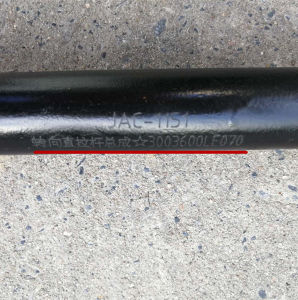 Đầu Gân Xe Tải JAC 1151 Mới EQ Kang Ling H Wei Ling LE070 Bộ Phận Bánh Xe Cầu Vồng Dây Kéo Thẳng Có Đầu Cầu