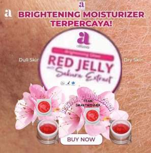 Red jelly Alluvia wajah kenyal cerah awet muda alluvia
