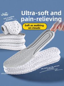 JVBV | Soft and Bouncy Womens Insoles Comfortable Sweat Absorption Anti-Odor
