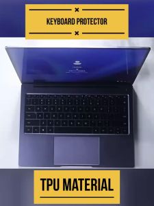 FAF Invisible Dust Liquid Resistant 0.12mm Slim TPU Keyboard Protector for MacBook Pro 14 A2442 A2779 A2918 A2992 A3112