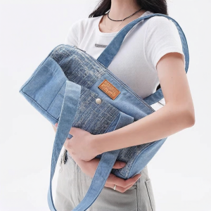 M&G SHOP | Canvas Large Capacity Womens Crossbody Bag