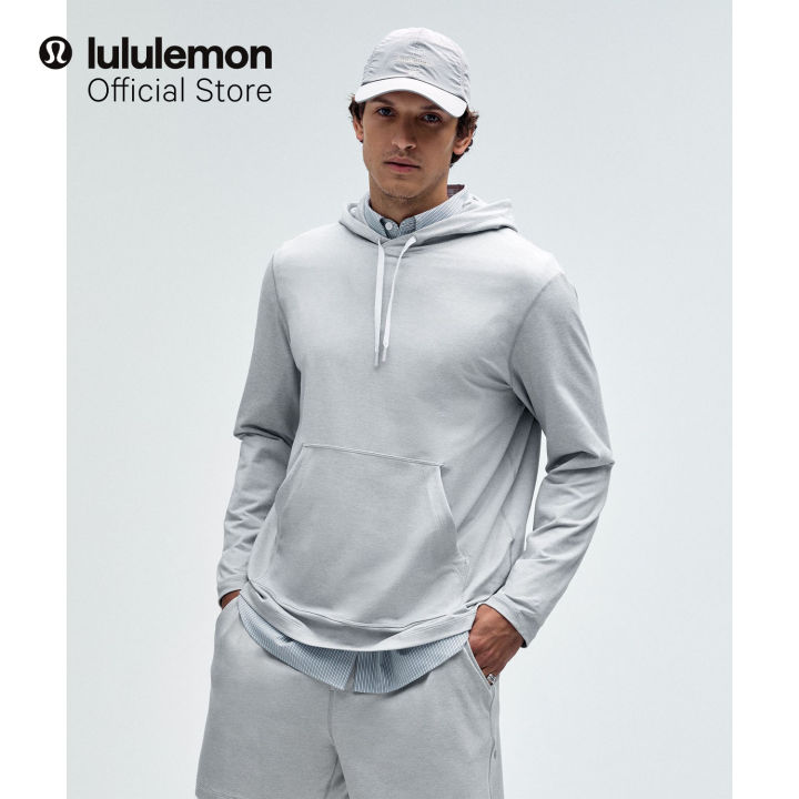 lululemon Men s Soft Jersey Pullover Hoodie Lazada Singapore