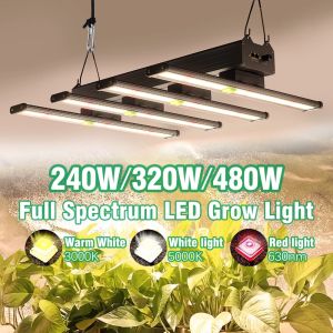 🔥 Hot sale 🔥Samsunglm281B & ORSAM Planting LED Grow Light 240W/320W/480W Dimmable Full Spectrum LED Grow Light Suitable for all plants large -scale planting outdoor indoor