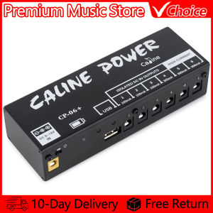 IRIN | Caline Pedal Power Supply CP-06+ Anti-Interference Noise Guitar Effect Pedal Power Supply Provides 6 Independent Outputs