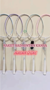 Kansa Aurora Shine 5UG6 Raket Badminton Made In Taiwan