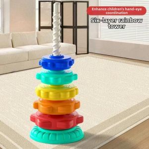 NAIFUNA | Spinning Stacking Toy for Infants and Toddlers