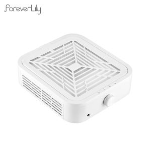 foreverlily Nail Dust Collector Vacuum Cleaner 120W 3 Gear Adjustment Nail Art Tool Nail Dust Collector