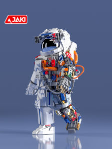 JAKI Jia Qi Assembly Building Blocks Astronaut Toy for Children Boys Educational Birthday Gift 10 Years Old And above