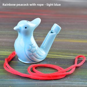 gumahus | Ceramic Water Bird Whistle with Rope for Children