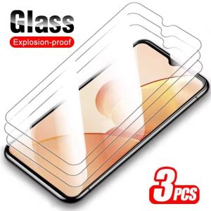 3Pcs Tempered Glass Screen Protector For Samsung Galaxy A10 A10E A10S A20 A20E A20S A30 A30S A40 A40S A50S A60 A70S A72 A80 A90