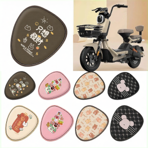 Waterproof UV-Resistant Decorative E-bike Seat Cover