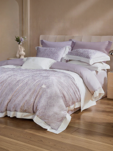 Mercury | 100S Twin Thread Long Staple Cotton Satin High-end Four Piece Set