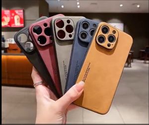 Vivo V30Pro 5G Case For Vivo V30 Pro V30Pro 5G 2024 VivoV30 Phone Casing Back Cover Shockproof Bumper Luxury Cotton Leather No Fingerprint Anti Drop Soft TPU