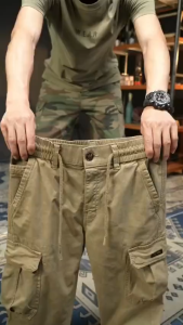 Quần Jogger Kaki - JG3 Quần Jogger Túi Hôp Ống Bo Chun Kiểu Dáng Trẻ Trung Năng Động MQ LUXURY