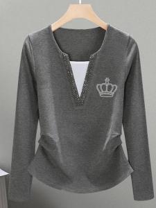 Discover the Best Plus Size Women's Long Sleeve T-shirts & Fancy Pullover Tops