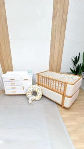 🎈 พร้อมส่ง🎈Idawin เตียงเด็ก เตียงนอนเด็ก รุ่น Royal Luxury 9 in 1 เตียงเด็กแรกเกิด เตียงทารก ใช้ได้ตั้งแต่แรกเกิดถึง18 ปี