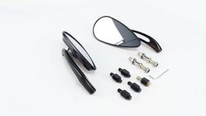 Motorcycle Skull Teardrop Rearview Side Mirrors for Harley Street Glide Special Sportster 1200 883 Rear View Mirrors Accessories