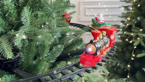 Đồ Chơi Đường Ray Tròn Tàu Hỏa Giáng Sinh-Noel Dễ Thương-Quà Tặng Lễ Chirstmas !ChunChinToyKingDom