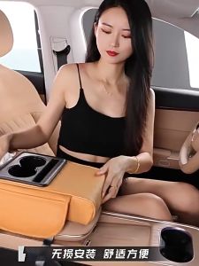 Fun Frog ที่วางแขนในรถ ที่วางแขนแผ่นกระดาษที่เท้าแขนแผ่นรองแขนตรงกลางคอนโซลป้องกันพร้อมช่องเก็บของด้านข้าง