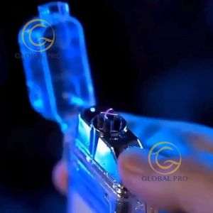 MINI COB Torchlight + Electronic Lighter USB Rechargeable Lighter Electronic 充电电 Lampu Suluh Terang Kalis Air Camp