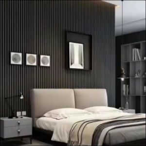 NOAH Wood Wall Panels WPC Fluted Panels Fluted Wallpaper for background TV bedroom office Waterproof Home Decoration