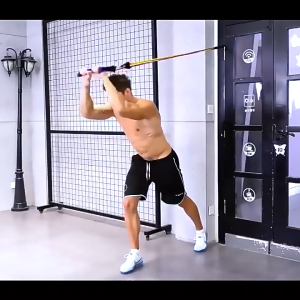 ความตึงเชือกออกกำลังกายกล้ามเนื้อหน้าอกของผู้ชายอุปกรณ์ฝึกอบรมกล้ามเนื้อ สายพานความต้านทานในครัวเรือนเปิดหลังเครื่องมือการฝึกอบรมไห