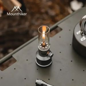 Mounthiker Camping Creative Emotional Gas Light Ambience Light Outdoor Desktop Bedside Gas Retro Decorative Light Set