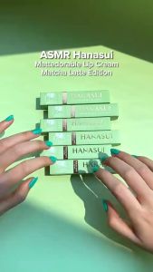 HANASUI Mattedorable Lip Cream Matcha Latte Edition Series | Lipcream Lipstick Cair Matte