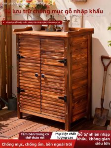 XiMei WoodWork | Waterproof UV Resistant Moisture Proof Outdoor Storage Cabinet