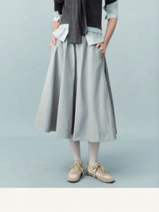 AIVEI | Elegant High Waist A-line Maxi Dress