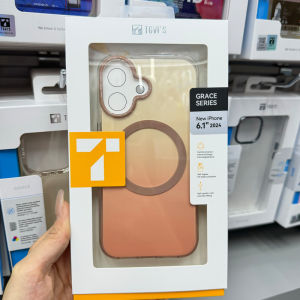 เคสป้องกันแอปเปิ้ล 16 แบบดูดซับแม่เหล็กบางเฉียบของ TGVI เรืองแสง โปร่งแสง หรูหรา ผู้หญิง บุคลิกภาพ สีไล่ระดับ ดีไซน์