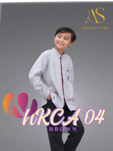 NIBRAS COUPLE ATASAN PRIA NKC 04 & NKCA 04 BROWN