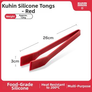 Kuhn Rikon | Heat-Resistant Non-Slip Silicone BBQ Tongs