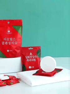 Khăn tắm nén du lịch Luxury Korea khăn viên nén cotton 70 x 140 cm tiện lợi dễ mang đi dễ sử dụng KT01